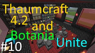 Thaumcraft 42 and Botania Unite  Part 10  Runic Altar and Soujourners Sash [upl. by Yanrahc]