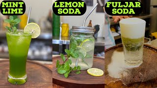 Lemon Soda  Mint Lime  Fuljar Soda  Easy Summer Drinks  Lemonade Recipes  Cool Drinks at Home [upl. by Trumaine124]