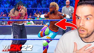 NEW WWE 2K22 Gameplay Reveal is actually GOOD [upl. by Aicileb]