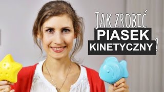 DIY  Jak zrobić piasek kinetyczny 1  Zaradni Rodzice [upl. by Ule154]