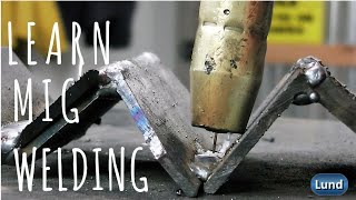 💥 BEGINNER WELDING SERIES LEARN HOW TO MIG WELD E4 [upl. by Dnomse172]