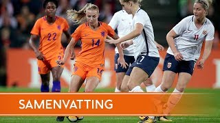 Highlights OranjeLeeuwinnen  Noorwegen 24102017 [upl. by Walker]