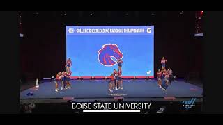 Boise State University UCA Nationals 2024 D1A Small Coed [upl. by Aititel]