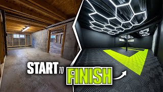 JAI CONSTRUIT LE GARAGE DE MES RÊVES  TIMELAPSE RÉNOVATION [upl. by Dita]