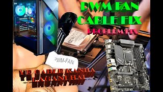 PWM FIX  Galax Revolution 01 Mid Tower Cabinet ARGB LED WORKING BUT FANS Not Working ISSUE SOLVED [upl. by Lili200]