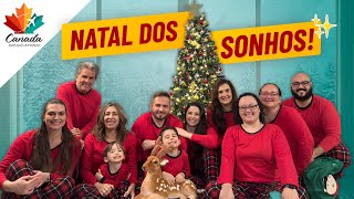 EMOCIONANTE  O NATAL DOS SONHOS NO CANADÁ [upl. by Rozalie]