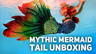 FINFOLK MYTHIC MERMAID TAIL UNOBOXING [upl. by Neelia]