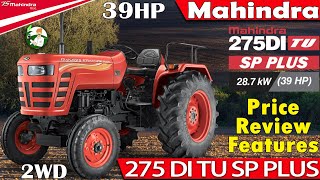 MAHINDRA 275 DI TU SP PLUS  2WD   39HP  On Road Price Review amp Specification  By Kisan Khabri [upl. by Hilarius755]