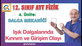 AYT Fizik Konu Anlatımı  Işık Dalgalarında Kırınım ve Girişim Olayı [upl. by Anawad]