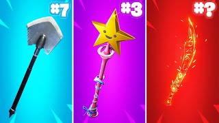 50 Most TRYHARD Pickaxes In Fortnite [upl. by Okika]