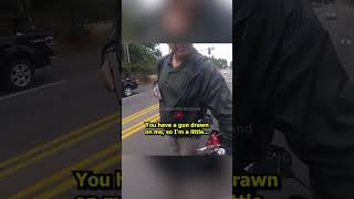 Officer demands Biker’s ID at Gunpoint [upl. by Mulderig]