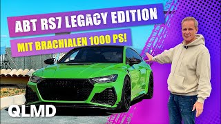 ABT RS7 mit 1000PS  Malle ist nur einmal im Jahr feat Daniel Abt  Matthias Malmedie [upl. by Sharai]