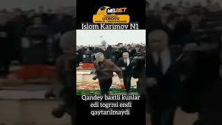 Islom Karimov N1 deganlar layk patposka bosib qoʻyamiz ❤️‍🔥❤️‍🔥❤️‍🔥🤲 [upl. by Aramoy]