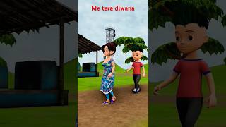 me tera diwana Cartoon video shortsvideo ytshortsvideo cartoon Rkfact [upl. by Aldon]