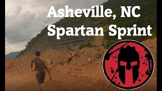 Spartan Race Asheville Sprint 2019  All Obstacles [upl. by Ryter]