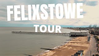 Felixstowe Seafront Tour  Big Ships and exploring the Suffolk Coast [upl. by Ettigdirb]