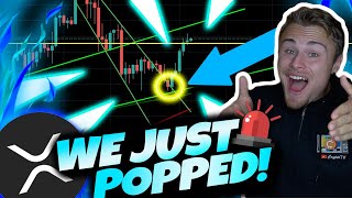 XRP RIPPLE HOLDERS WE JUST POPPED WE PREDICTED THIS DO THIS QUICKLY BEFORE EVERYONE ELSE DOES [upl. by Nodnarb351]