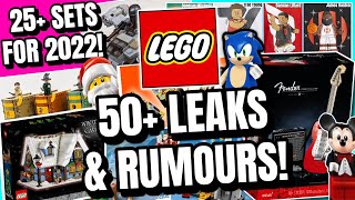 50 LEGO LEAKS amp RUMOURS Winter Village Ideas City amp MORE [upl. by Adolph]