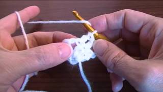 Double Crochet Mitered Square [upl. by Eseerehc]