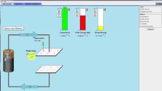 PHET Simulation Introduction to Capacitors [upl. by Noelani]