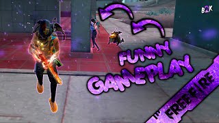 B2K FUNNY GAMEPLAY DUO  FREEFIRE [upl. by Nali872]