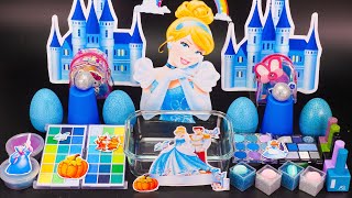 Slime Mixing Random Piping Bags  FROZEN ELSA  Mixing Many Things Into GLITTER Slime ASMR 25 [upl. by Noek985]