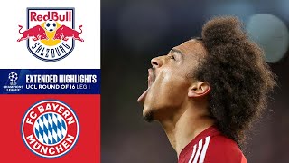 Salzburg vs Bayern Extended Highlights  UCL Round of 16  Leg 1  CBS Sports Golazo [upl. by Raine]