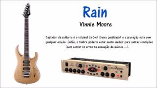 BEHRINGER BASS VAMP PRO  ELECTRIC GUITAR COVER  3 Rain  Vinnie Moore [upl. by Orabel]