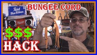 HOW TO MAKE A BUNGEE CORD  BUNGEE CORD HACKS  HOMEMADE BUNGEE CORDS SO EASY AND REAL CHEAP [upl. by Aiam477]