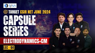 Classical Mechanics amp Electrodynamics for CSIR NET June 2024  Capsule Series  Lec 4  IFAS [upl. by Ytsirhc]