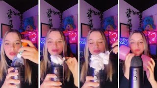 ASMR Shaving Cream on Mic 🎙  Intense tingly crinkles [upl. by Yerrok]