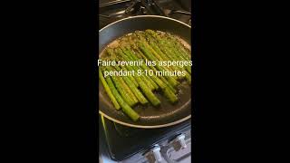 Asperges poêlées [upl. by Ycal]