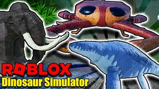 Ectenosaurus Remodel amp Jaekelopterus MORE PLUSHIES  Roblox Dinosaur Simulator [upl. by Fabron]