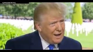 Trump makes humiliating gaffe at Normandy DDay ceremony [upl. by Nyved283]