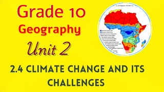 24 Climate Change and its Challenges to Africa’s Development Vision education tutoronline tutor [upl. by Aurel]