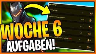 ALLE WOCHE 6 HERAUSFORDERUNGEN  Season 4 Woche 6 Aufgaben  Fortnite [upl. by Craig661]