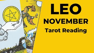 Leo A Surprising Journey To Manifesting A LongAwaited Dream Lots To Look Forward To 💛 Nov Tarot [upl. by Orion]