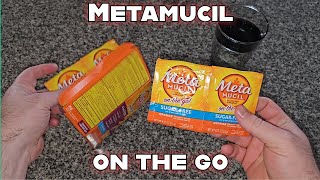 Metamucil On The Go  Travel Metamucil Review [upl. by Airrat243]