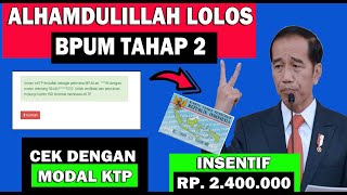 RESMI  BPUM TAHAP 2 SUDAH MULAI DI UMUMKAN SECARA BERTAHAP  BEGINI LANGKAH PENCAIRANNYA [upl. by Jelsma]