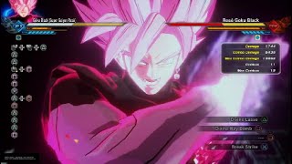 Sting of the Rose Tryzick Black CAC Pack  Dragon Ball Xenoverse 2 Mods [upl. by Eladnwahs]