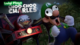 Luigi Plays CHOO CHOO CHARLES [upl. by Sorazal863]