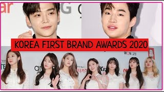 Winners Of Korea First Brand Awards 2020 [upl. by Etyak]