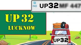 UP 32 Kaha ka Number hai  UP 32 RTO Office name [upl. by Aerdnat405]