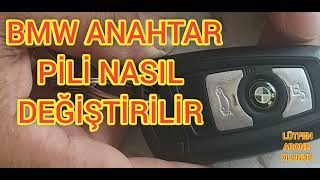 BMW Anahtar pili nasıl değiştirilirHow to replace bmw key batteryKey Battery Change Replacement [upl. by Werdnaed533]