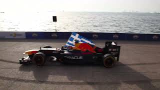 Red Bull Showrun Thessaloniki Patrick Friesacher RB8 [upl. by Harriot]