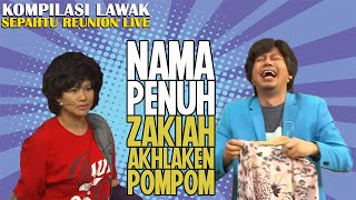 Nama penuh Zakiah Akhlaken POMPOM 😂😂😂 [upl. by Down357]