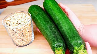 1Tasse Haferflocken und 2 ZucchiniEin Freund aus Spanien hat mir beigebracht wie man Zucchini kocht [upl. by Beesley]