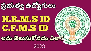 ప్రభుత్వ ఉద్యోగులు CFMSHRMS ID లను తెలుసుకోవడం ఎలాHOW TO KNOW GOVT EMPLOYEES CFMSHRMS ID [upl. by Leruj624]