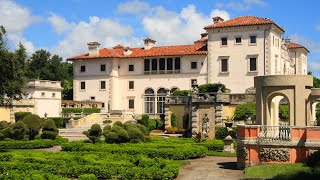 Villa VIZCAYA Museum amp Gardens  Miami Florida [upl. by Ecyob]