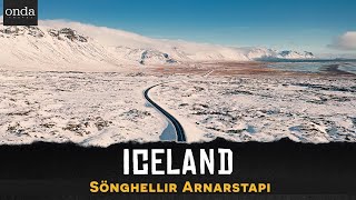 ❯ ICELAND  Winter in Sönghellir Songhellir Arnarstapi ❯ Cinematic drone landscape 4K DJI Drone [upl. by Ambler669]